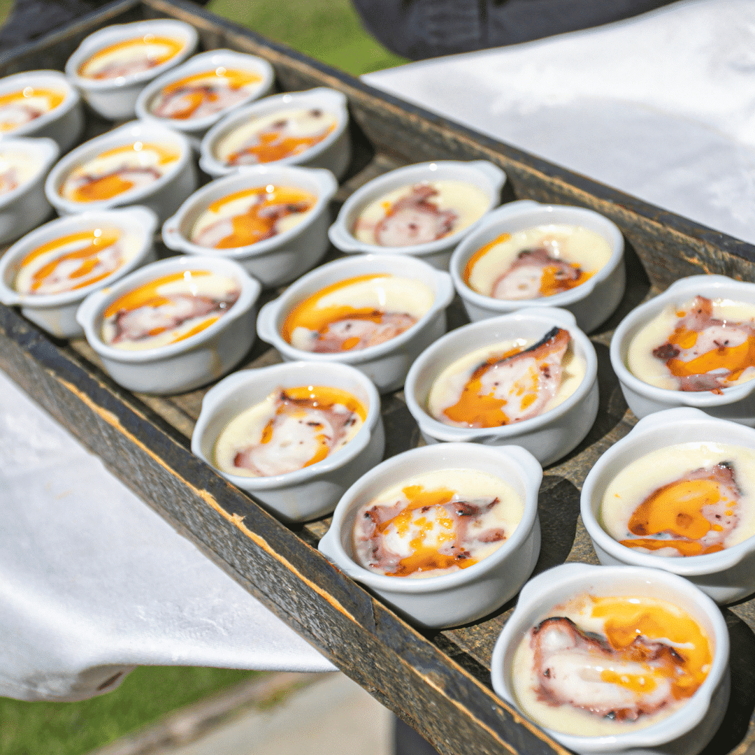 comida para bodas: pulpo a la gallega