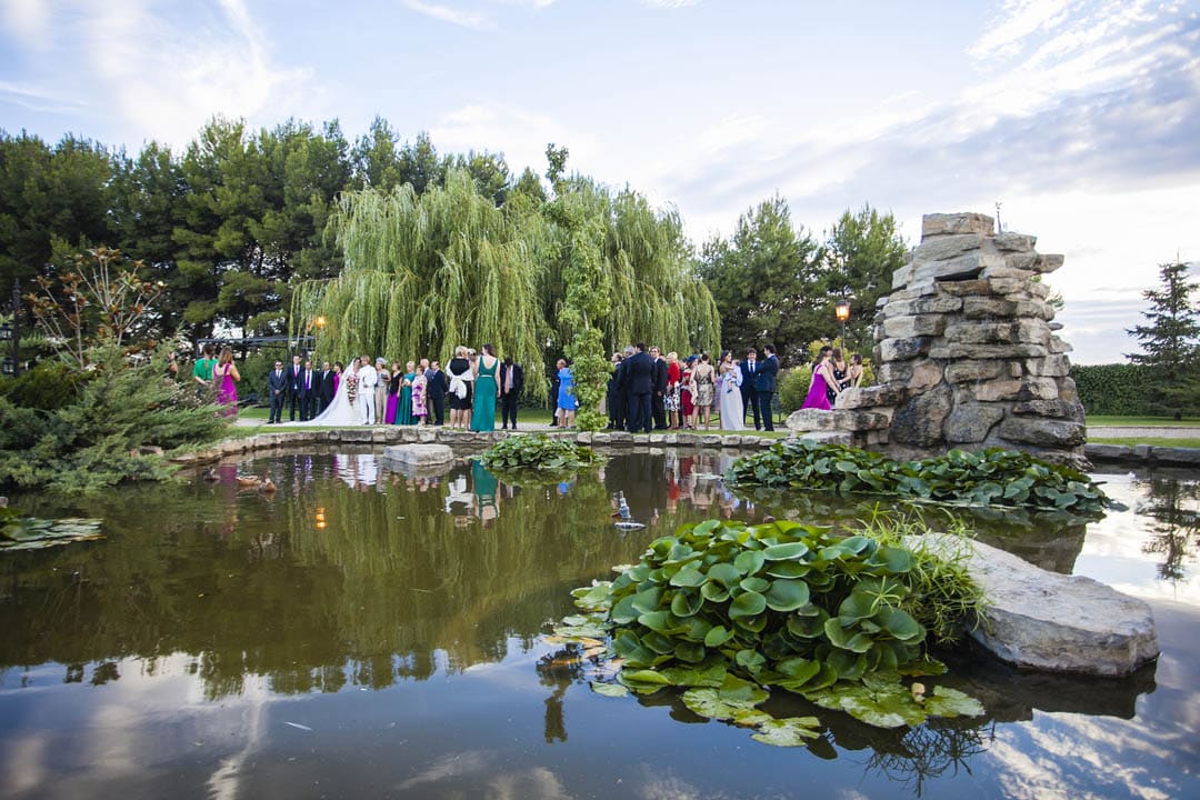 La cocina de José Fernández en Almudévar. Boda el 27 de julio de 2013 en Los Jardines del Canal.